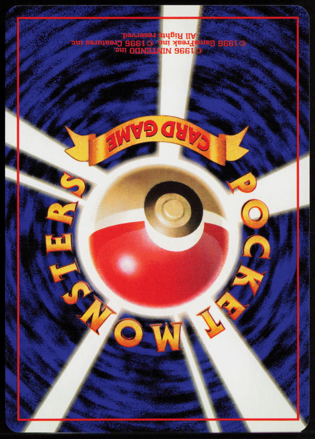 Lt. Surge's Voltorb (LV.15) City Gym Decks NM (Back)