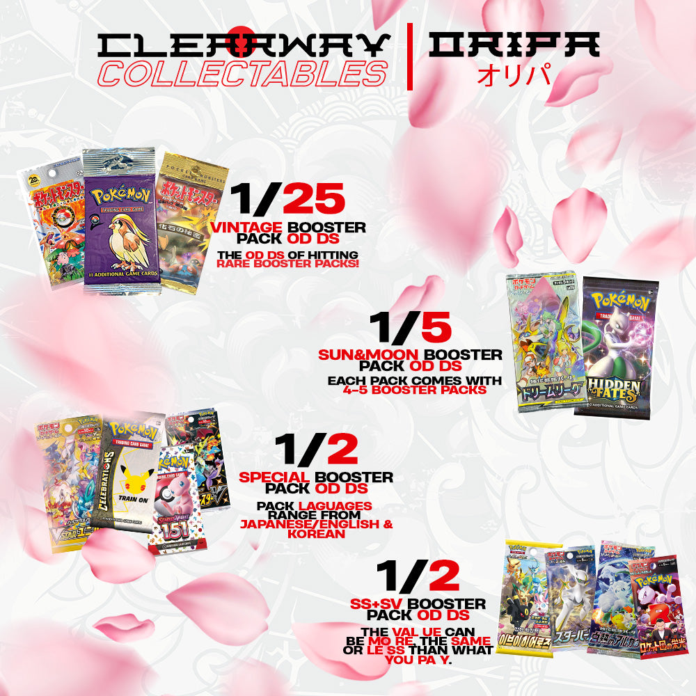 MIGHTY ORIPA BOOSTER PACKS!