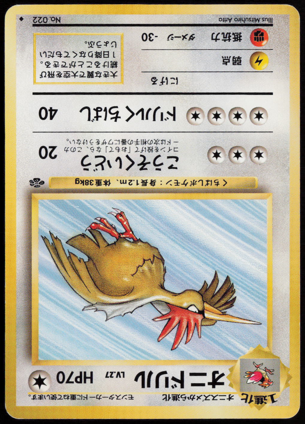 Fearow Uncommon Pokemon Jungle  LP
