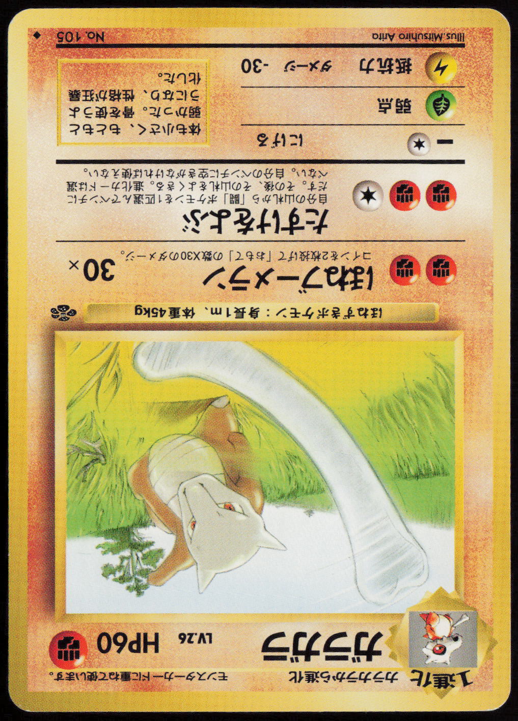 Marowak Uncommon Pokemon Jungle  LP