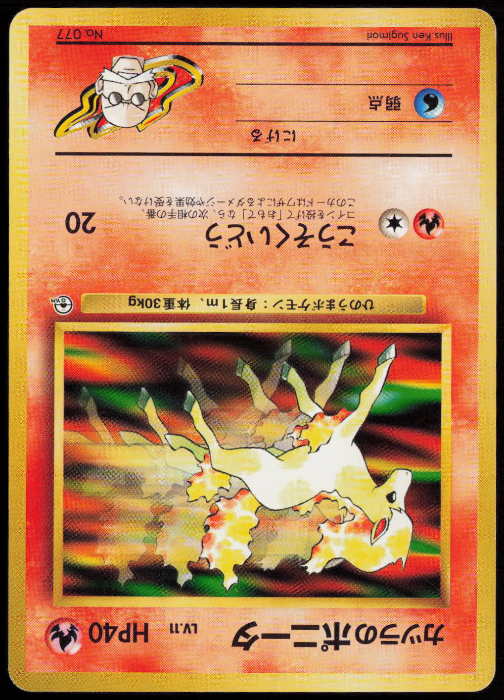 Blaine's Ponyta (LV.11)  City Gym Decks  LP