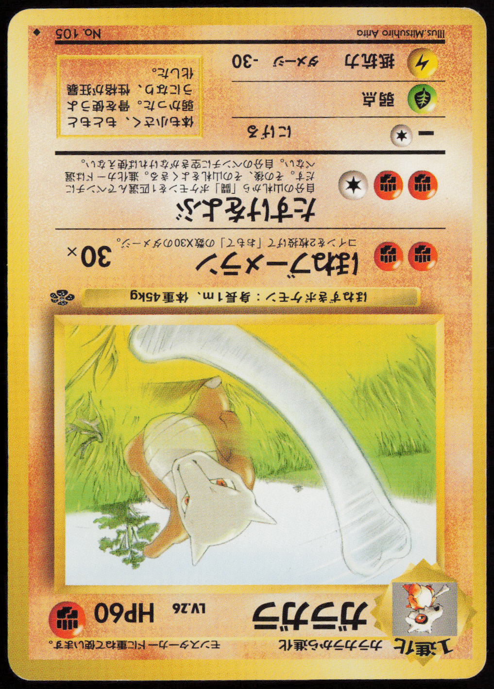 Marowak Uncommon Pokemon Jungle  LP
