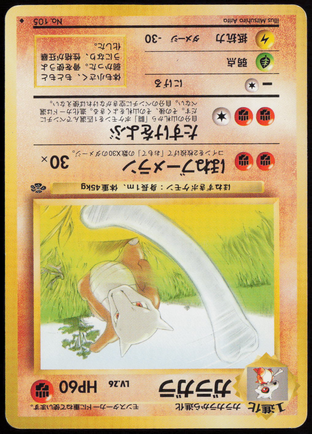 Marowak Uncommon Pokemon Jungle  LP