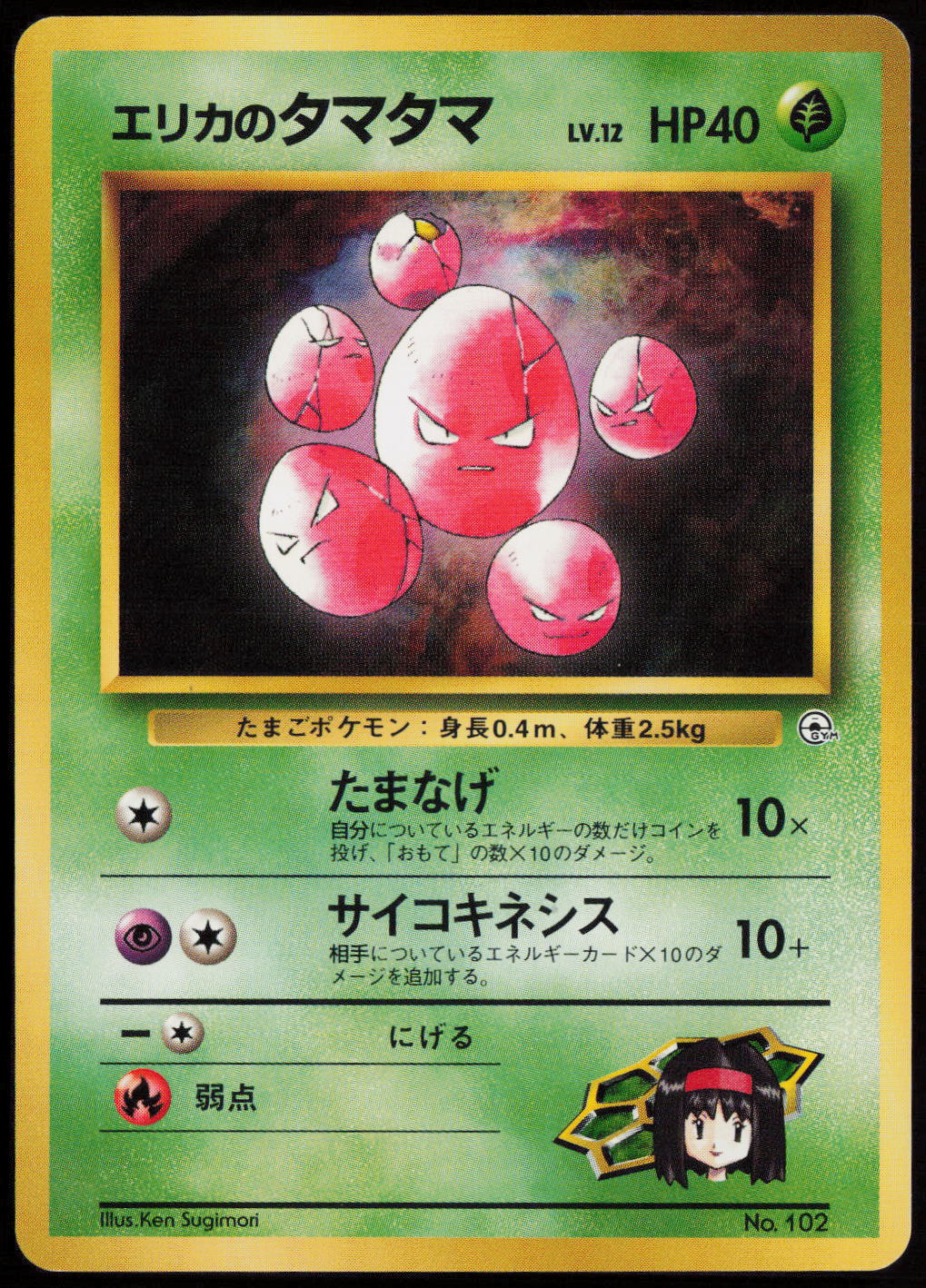 Erika's Exeggcute  City Gym Decks  LP