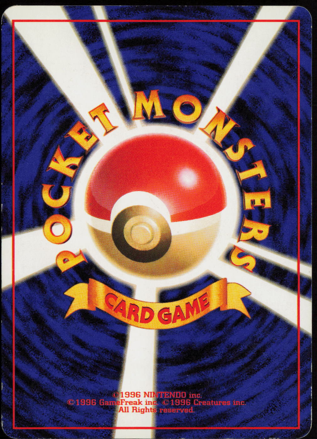 Dark Golbat Holo Rare Rocket Gang  LP (Back)