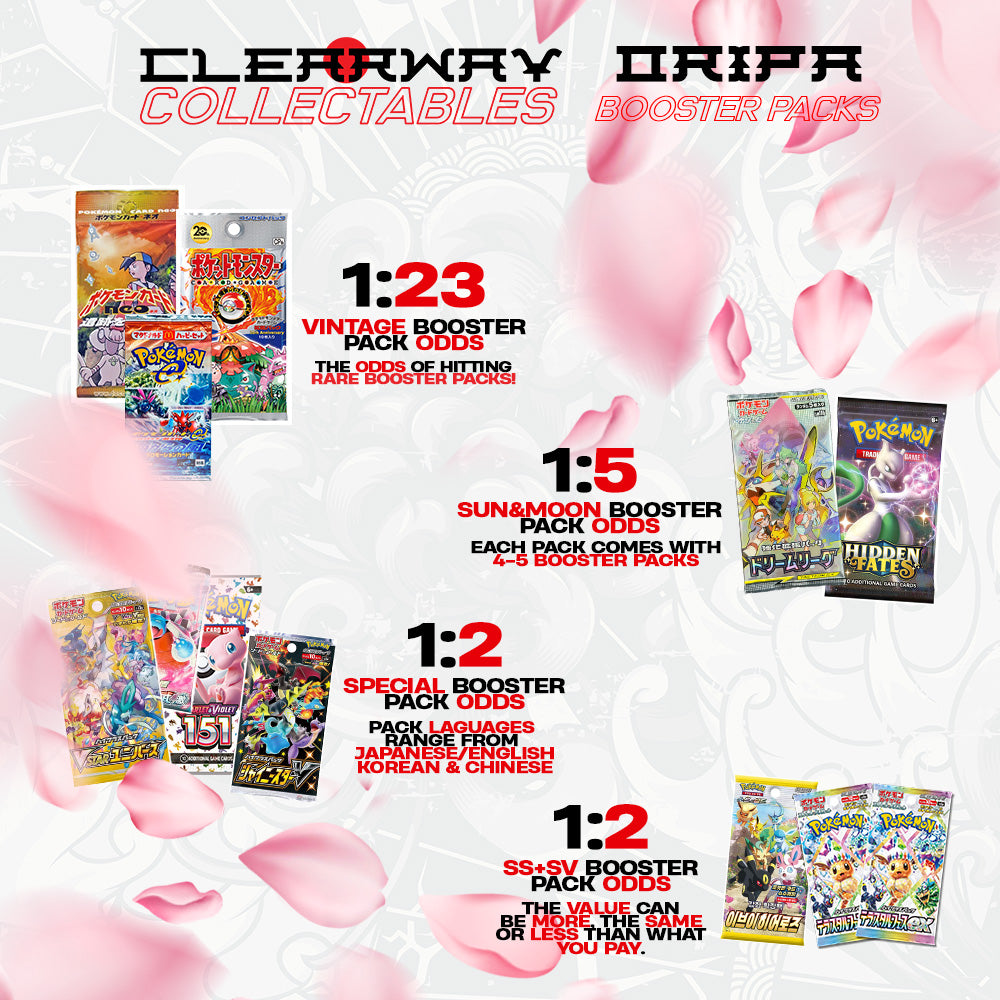 MIGHTY ORIPA BOOSTER PACKS!