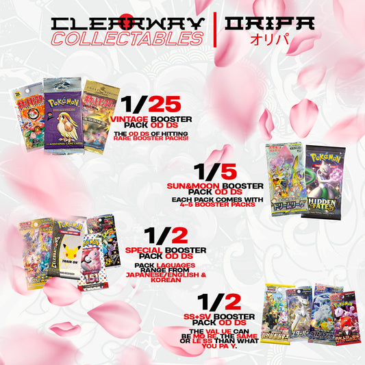 MIGHTY ORIPA BOOSTER PACKS!