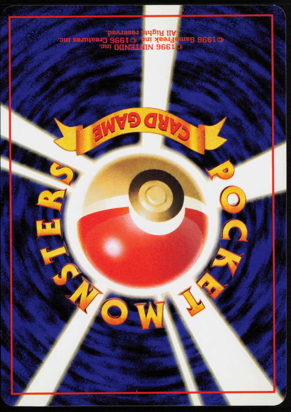 Koga's Koffing (C) Common Challenge from the Darkness LP (Back)